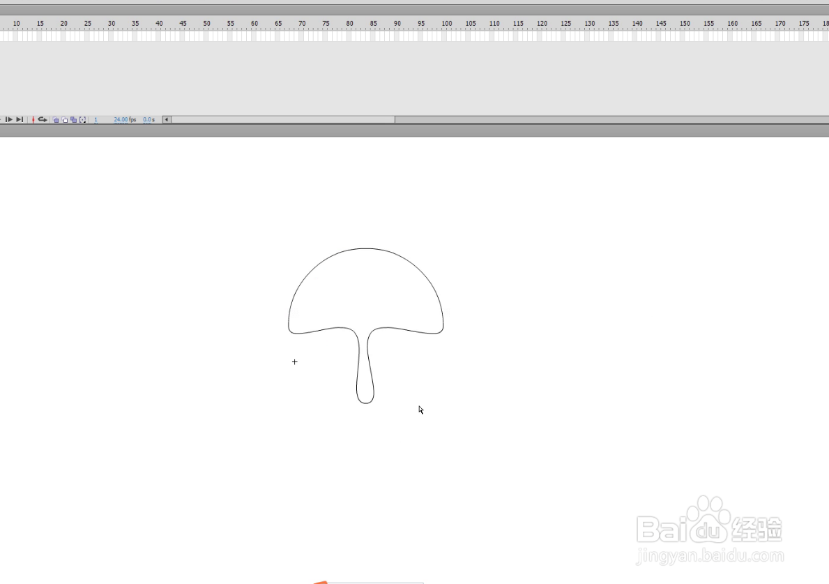 Flash cs6 绘制狗尿苔