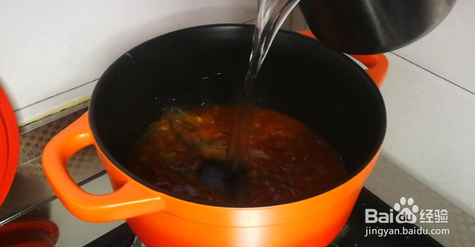 一步步做好吃的茄汁肥牛