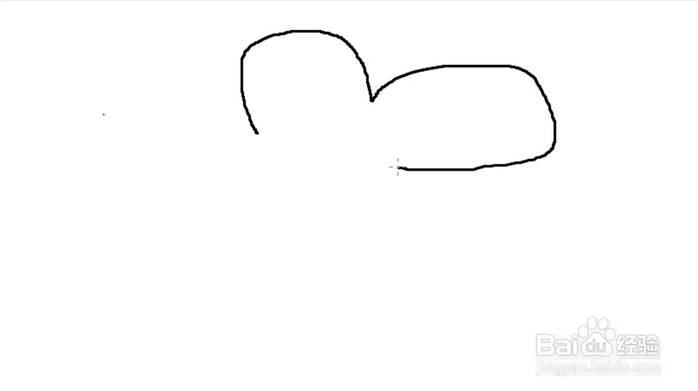 一笔画三个圆连环怎么画