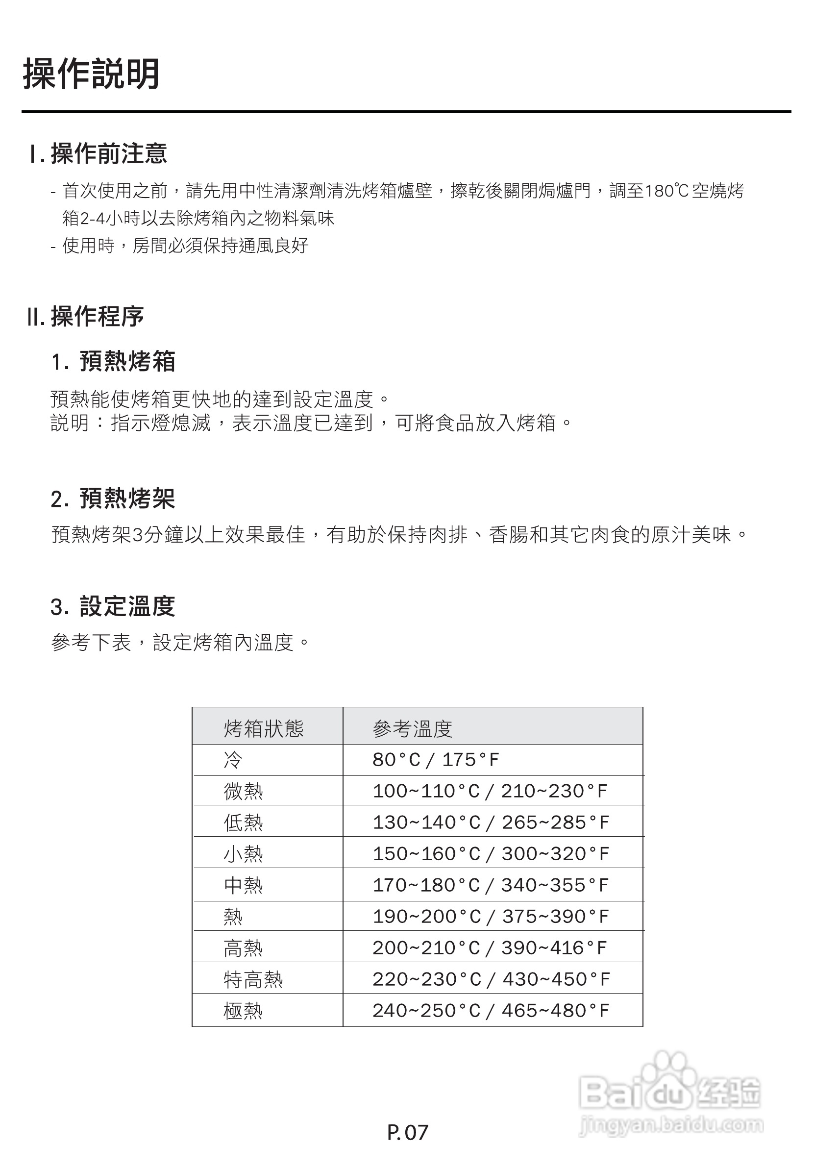 德国宝EV-15D嵌入式电烤箱使用说明书:[1]