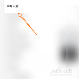 懂车帝如何进入字号设置
