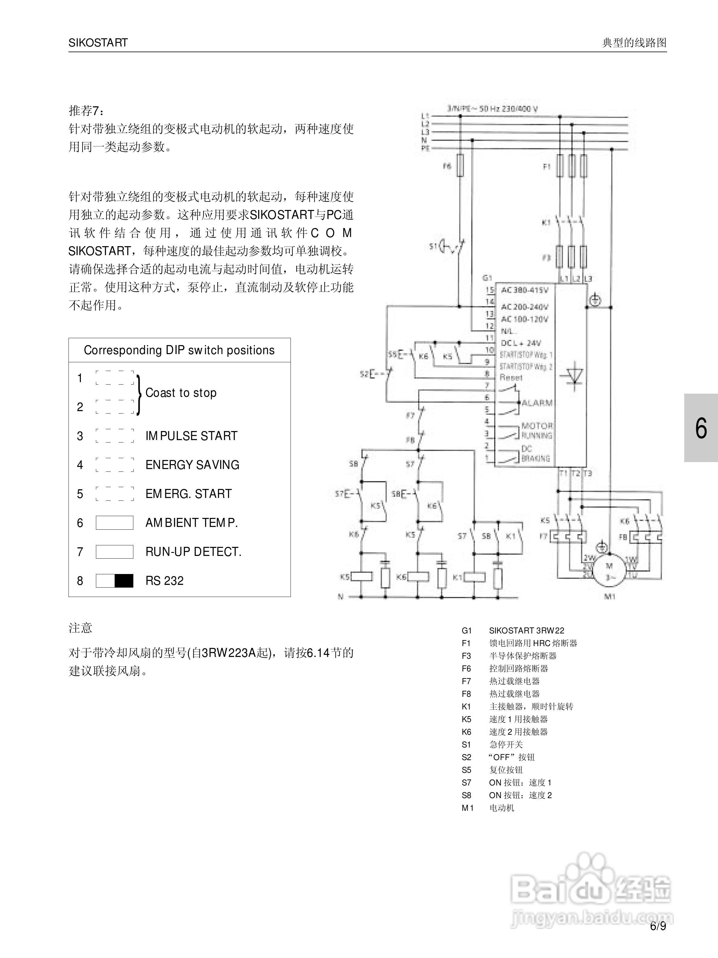 SIEMENS 3RW22电子式软起动器说明书:[5]