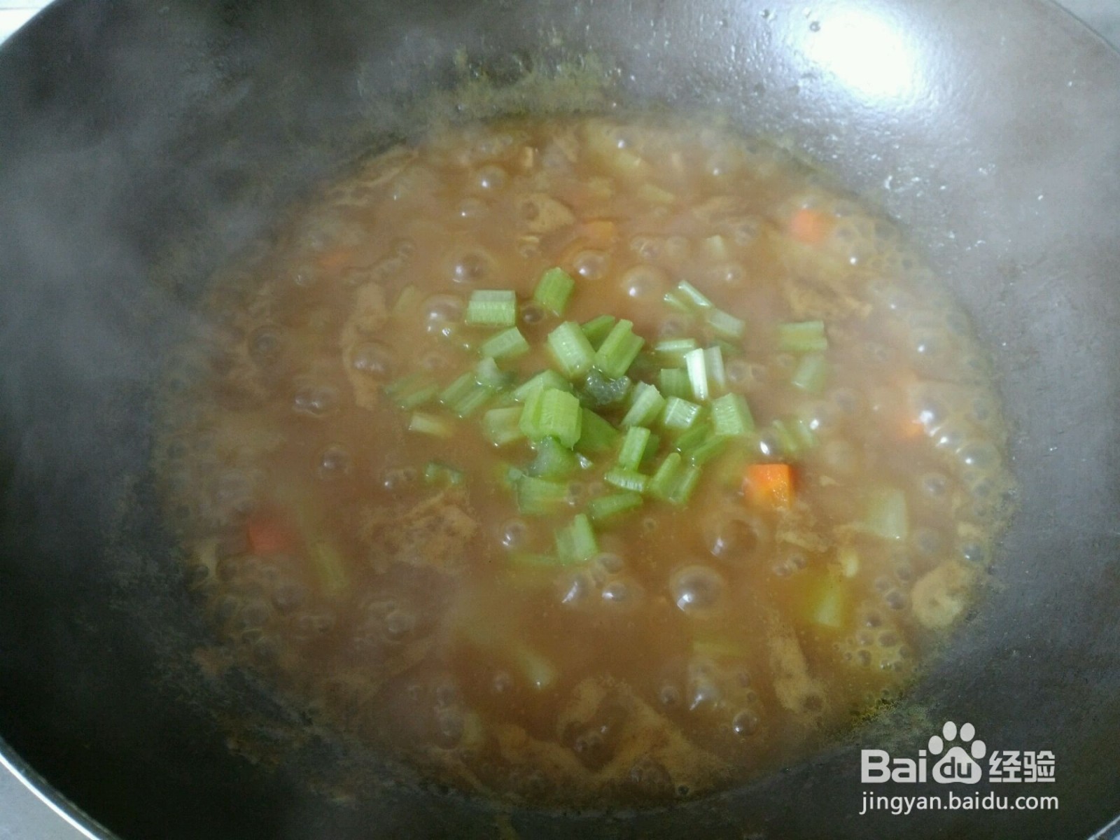 咖喱土豆猪肉盖饭的做法