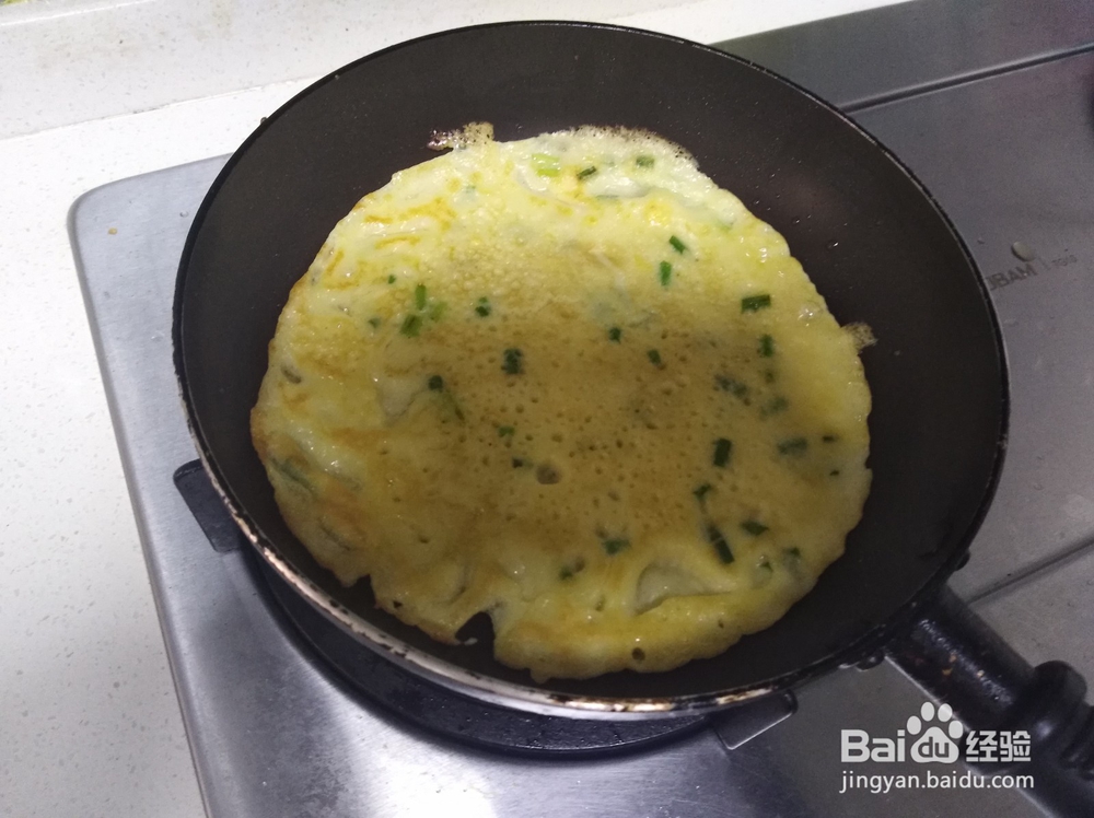 鸡蛋葱油饼，简单又美味！