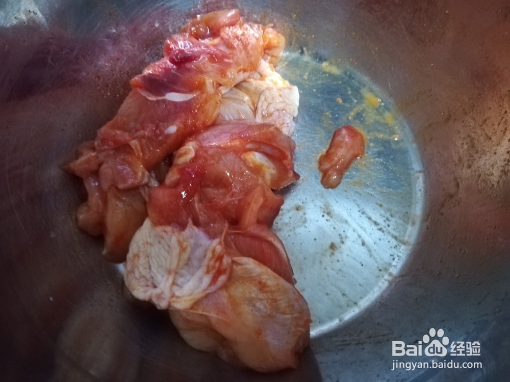 奥尔良烤鸡腿堡的做法