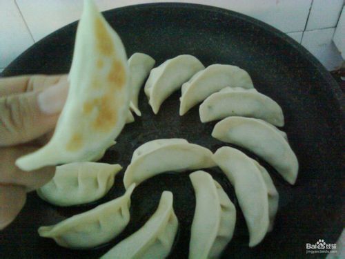 荠菜煎饺