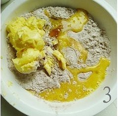 可可格子松饼的做法