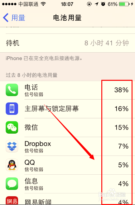iOS8教程：[1]iPhone如何查看程序的耗电量