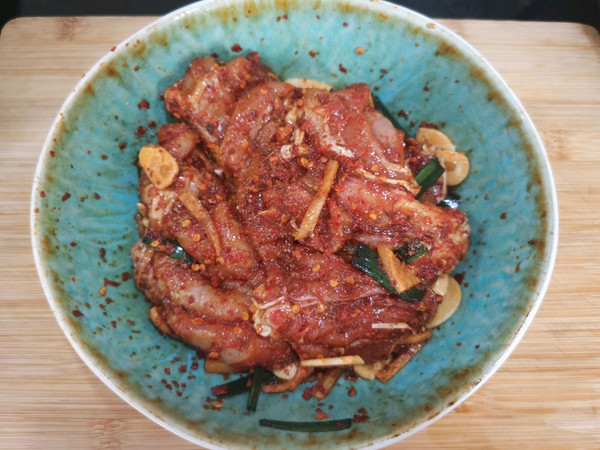 香煎麻辣鸡腿肉
