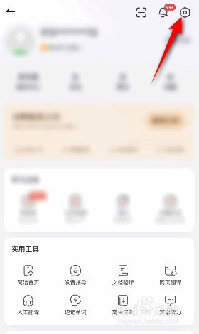 网易有道词典怎么清除翻译历史