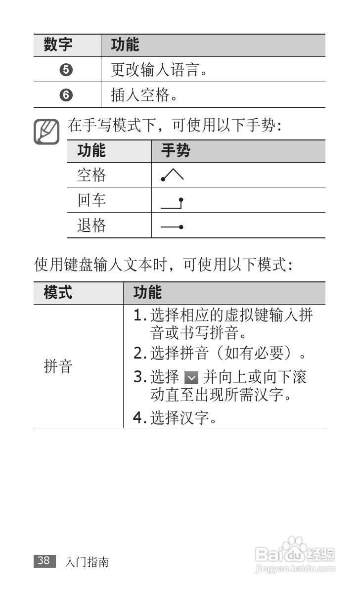 三星 GT-S5830i手机说明书:[4]