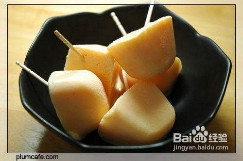 蜜瓜冰棍的做法