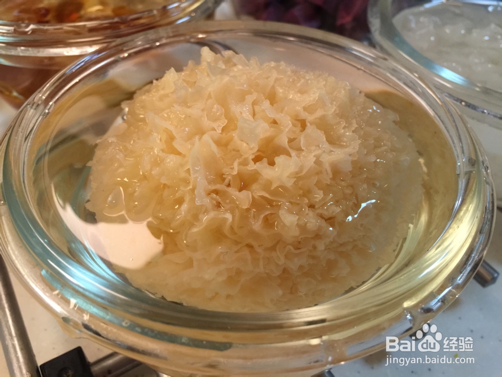 老厨师教你做皂角米紫薯银耳羹