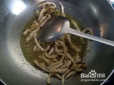 豌豆肉丝的做法
