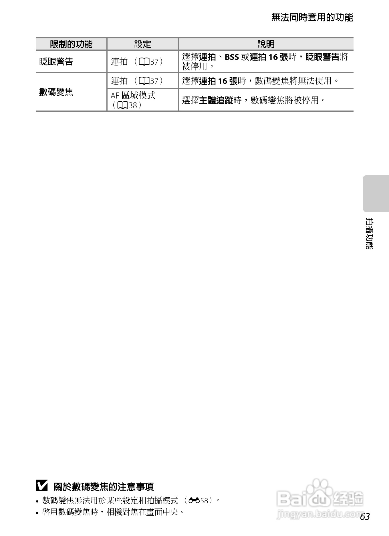 尼康 COOLPIX S3300数码相机说明书:[8]