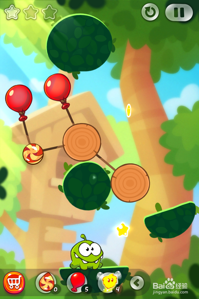 割绳子2:丛林第21关