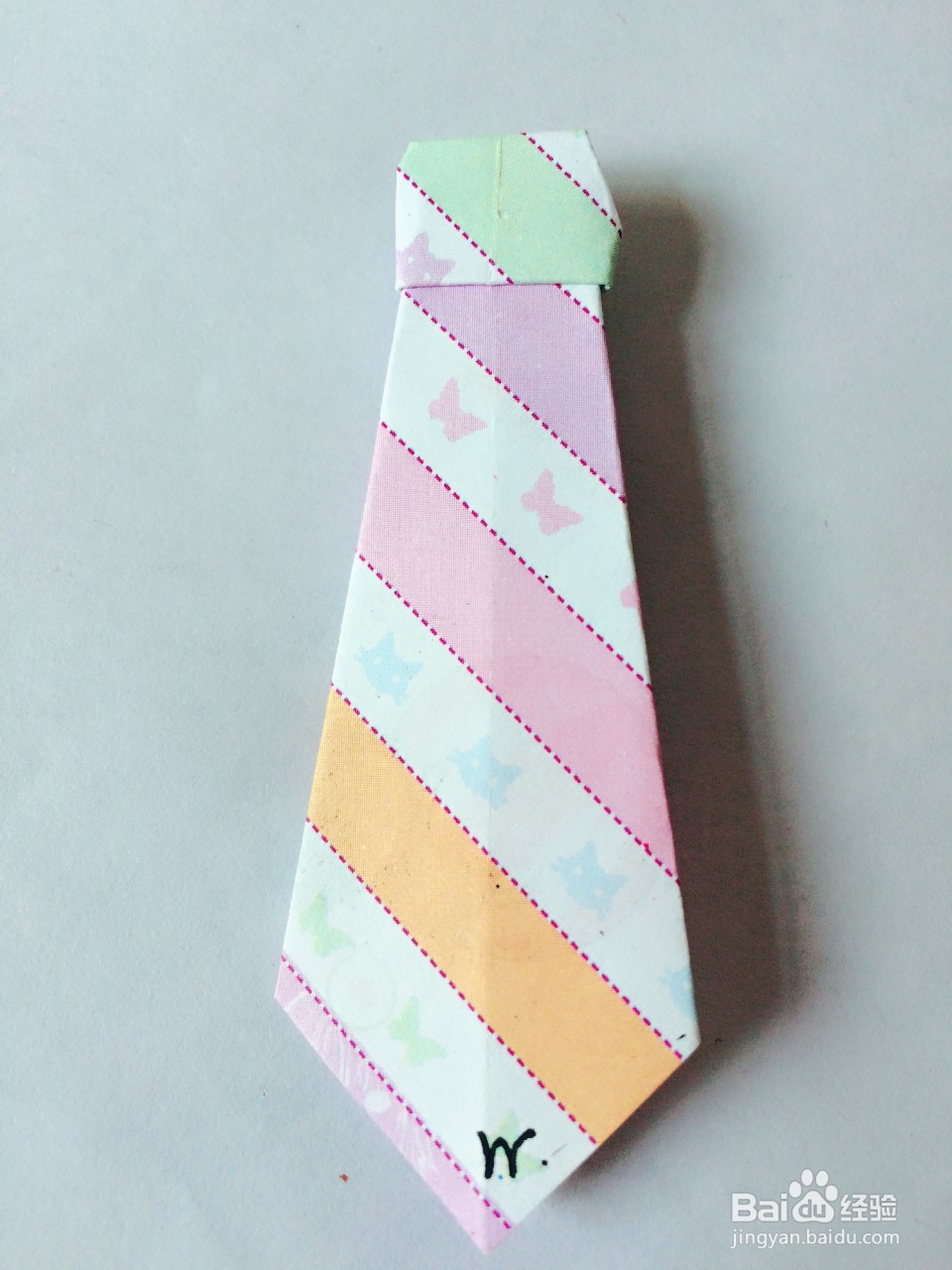 <b>手工DIY系列之简单易学的领带</b>