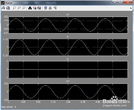 基于matlab的变压器空载运行状态的仿真实验