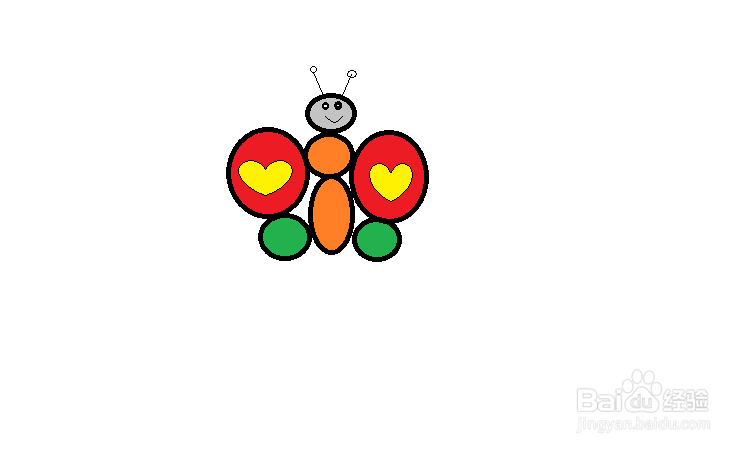 如何画蝴蝶的简笔画