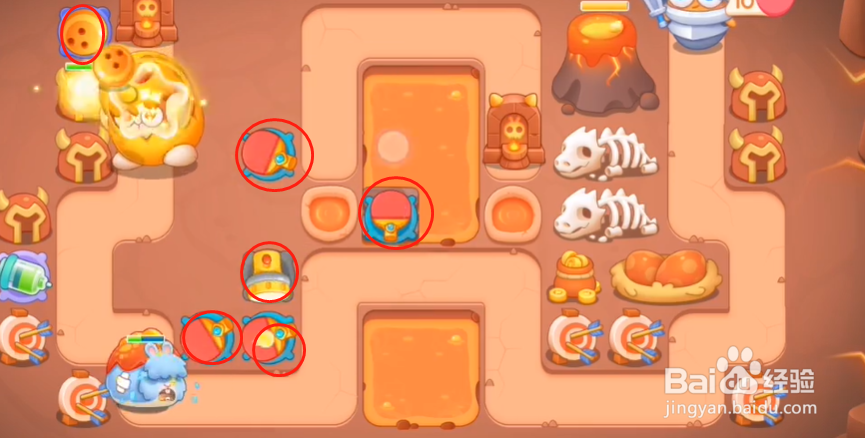 保卫萝卜4饿龙传说第20关通关攻略