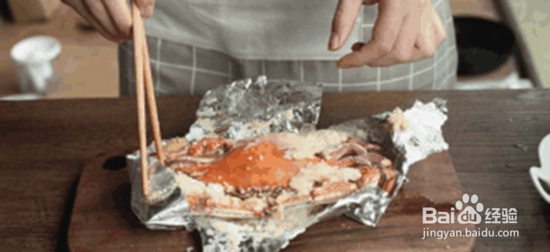 网红梭子蟹新吃法的做法