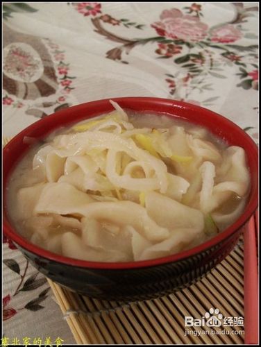 应对风寒感冒初起的食疗方——萝卜丝柳叶面
