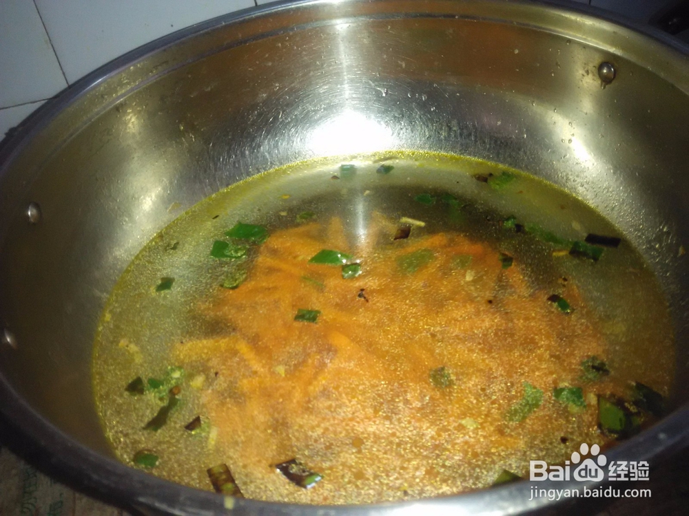 爆香紫菜土豆黄柿子汤