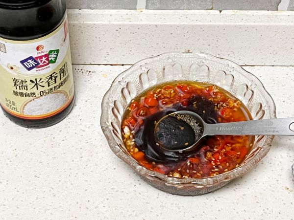 凉拌藕片酸辣虾