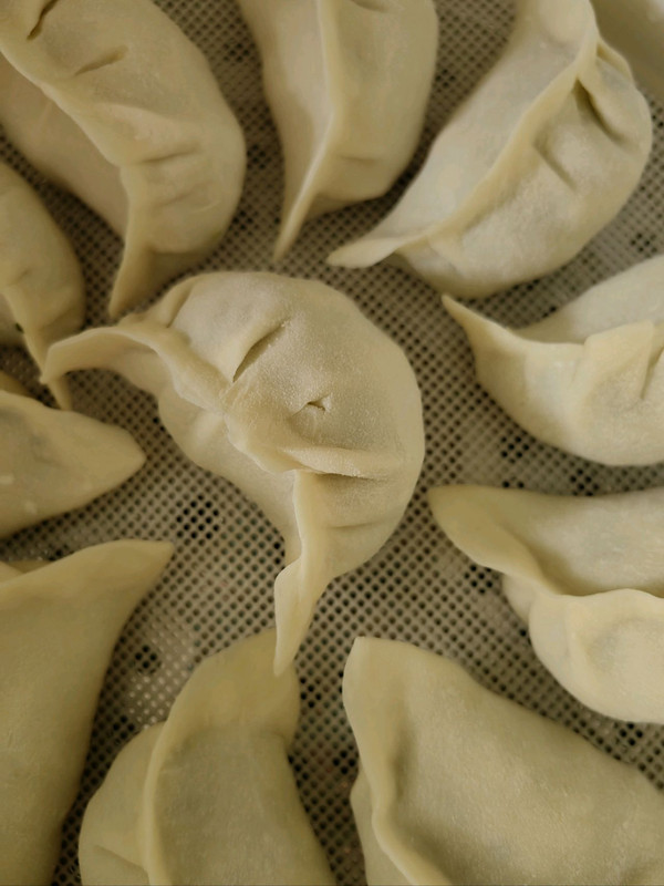 小白菜烫面蒸饺