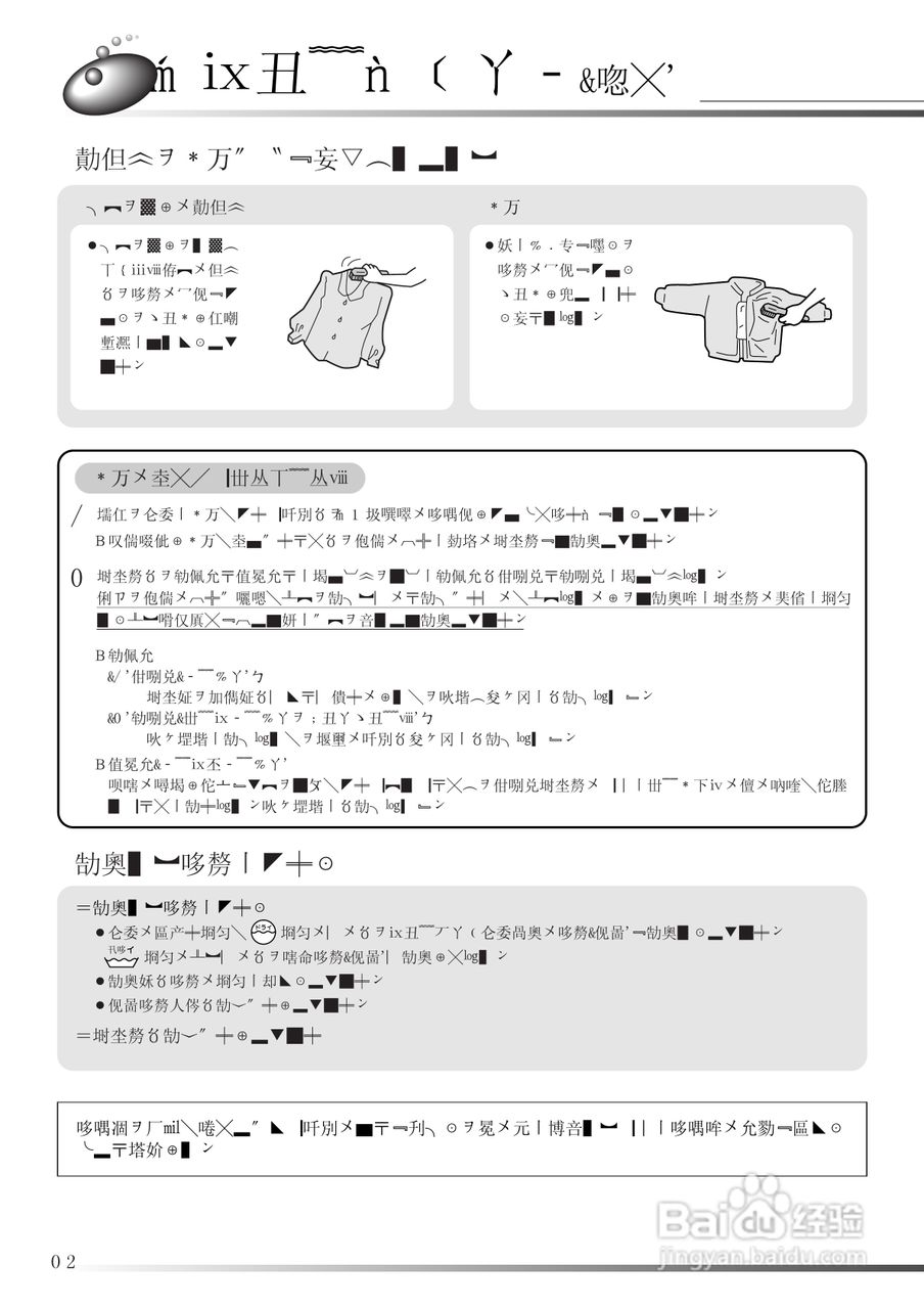 HITACHI NW-5FR型洗衣机使用说明书:[3]