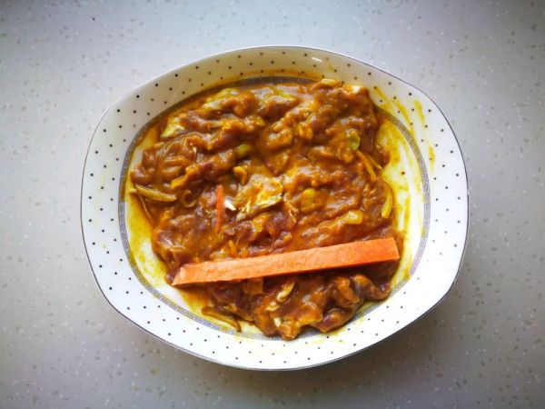 咖喱雪梨烤鸭腿