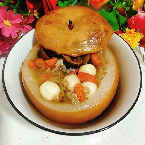 空气炸锅烤冰糖雪梨