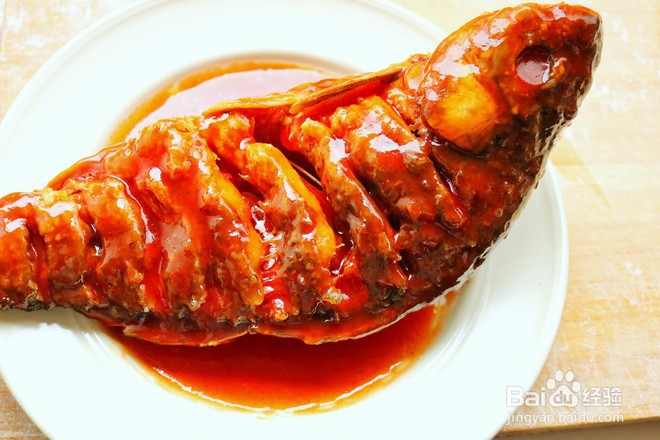 外酥里嫩の口水流不停的糖醋鱼