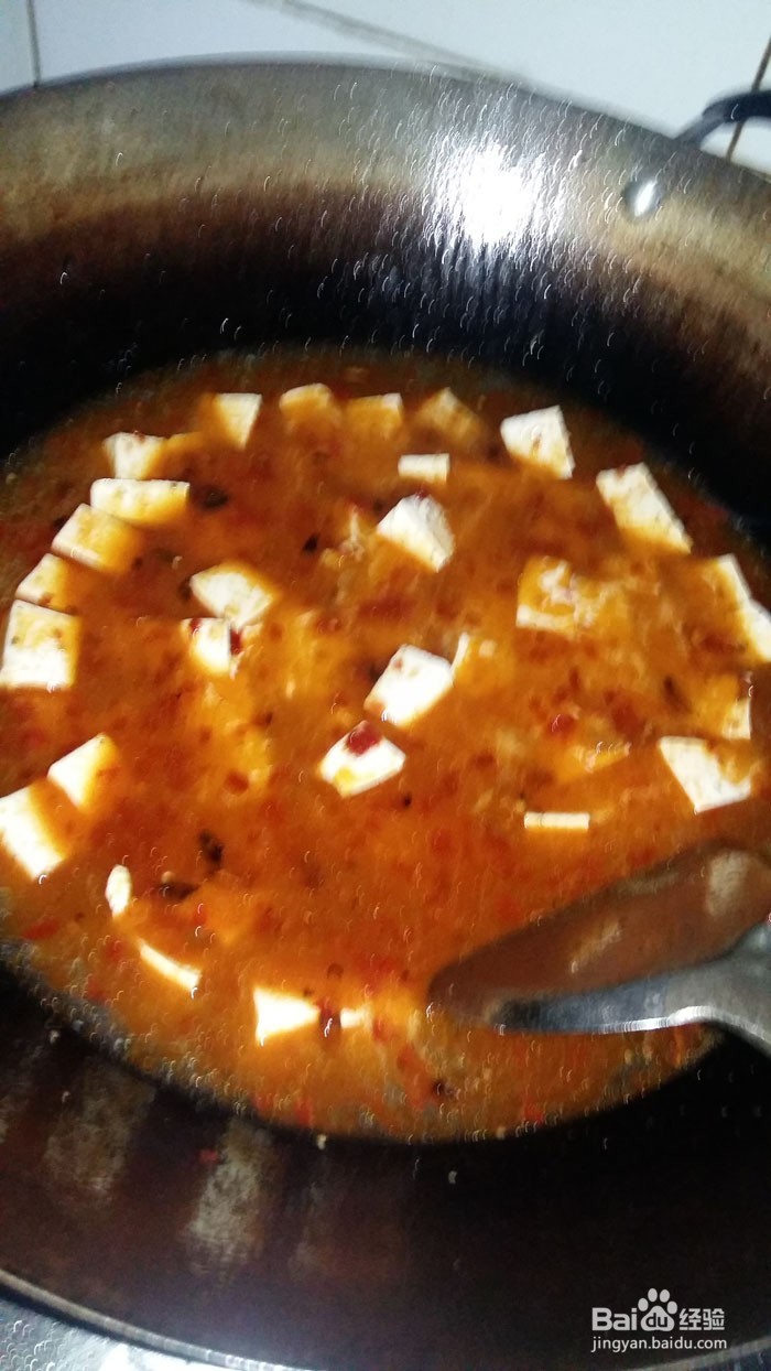 麻婆豆腐的做法