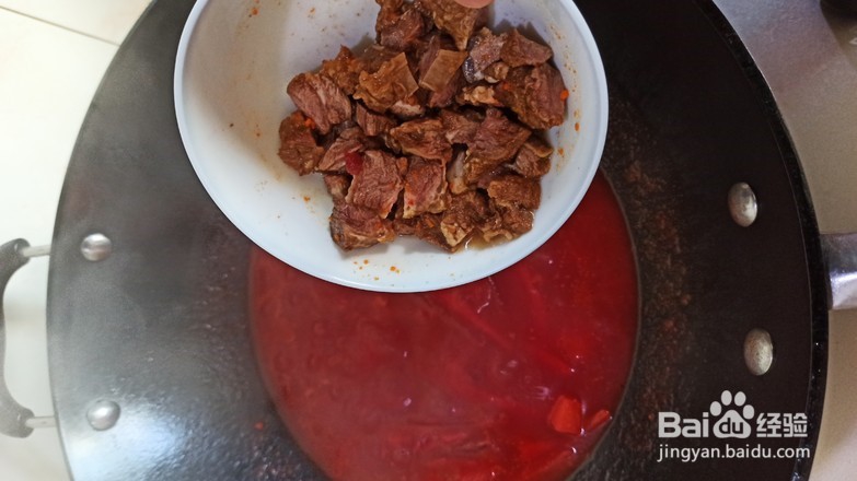 制作美味的红菜汤