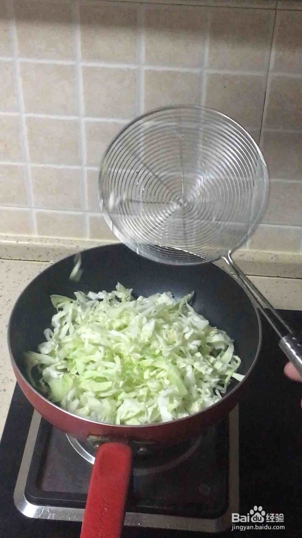 美味素炒莲花白