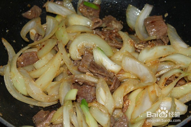 洋葱炒牛肉的烹饪方法