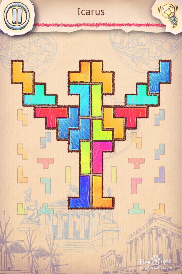 Doodle Fit2 攻略-6 Greece