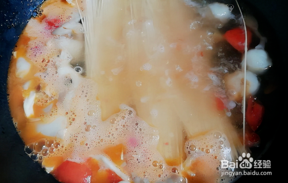 茄汁热汤面的家常做法