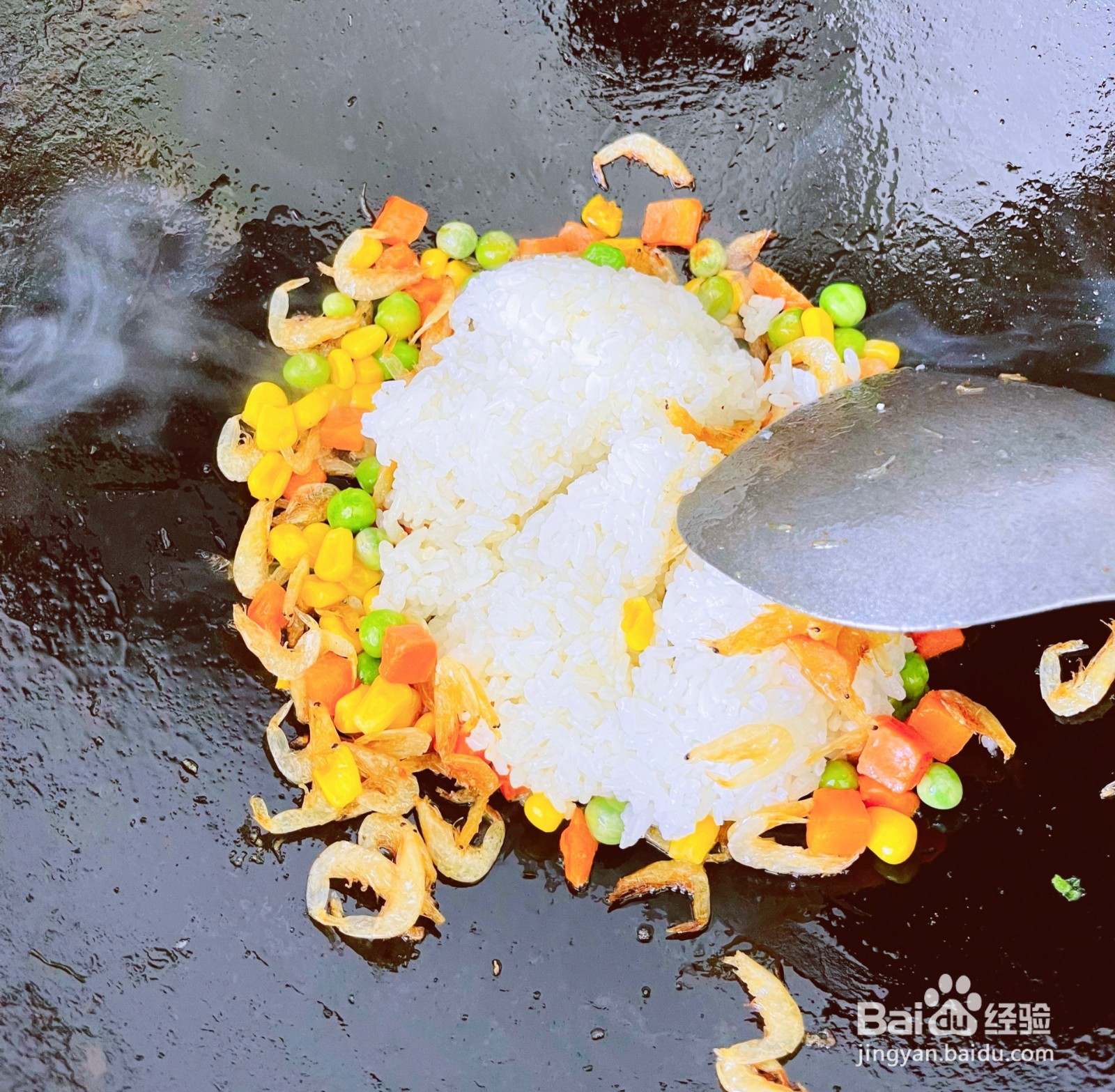 鸡蛋五彩饭怎么做