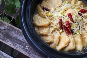豆芽煮豆泡（超级下酒菜）怎么做？详细教程图解