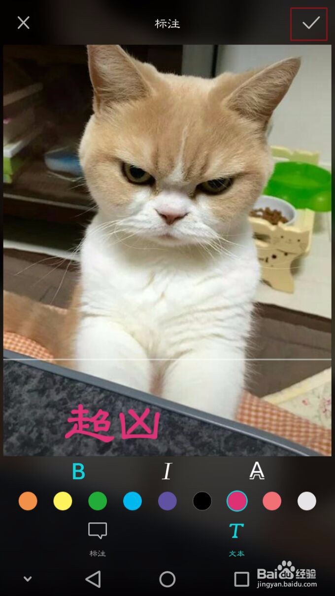 华为手机怎么给图片添加上文字