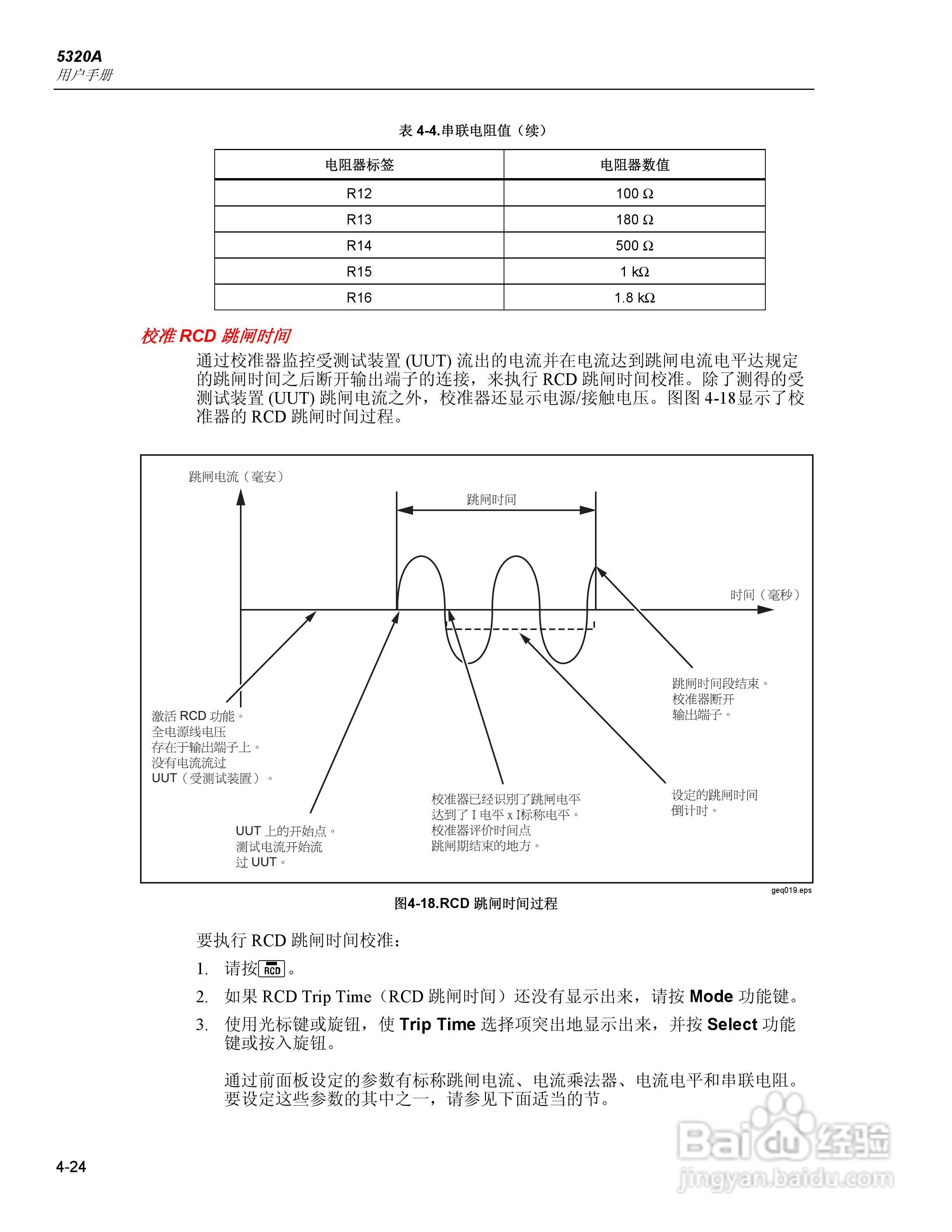 福禄克5320A 多功能电气安全校准器用户手册:[8]