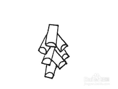 爆竹简笔画怎么画