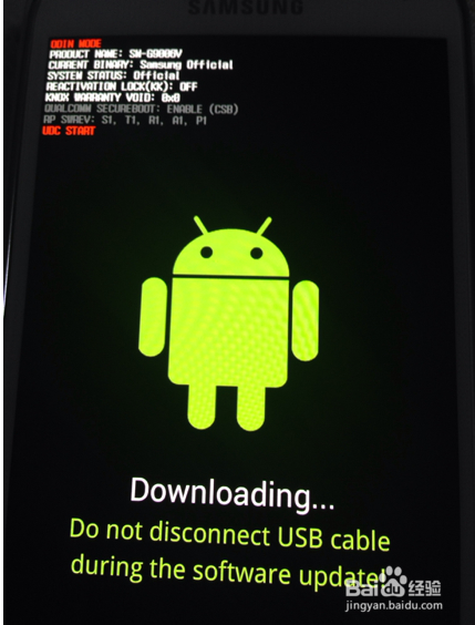 三星N9006 ROOT变砖“手机+感叹号+电脑”修复