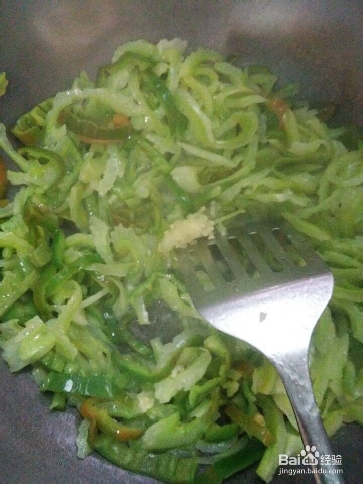 苦瓜清炒好吃好做