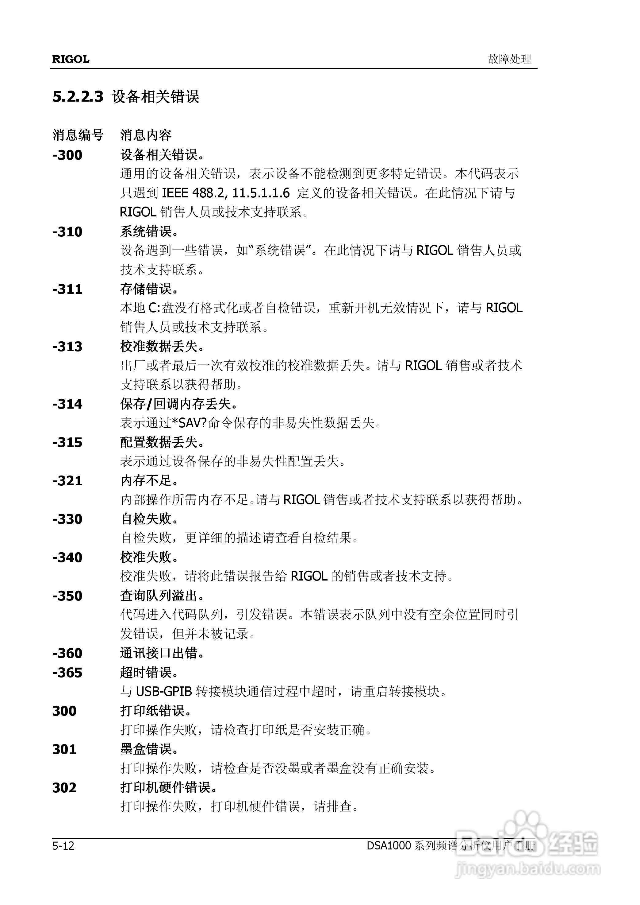DSA1020频谱分析仪使用说明书:[22]