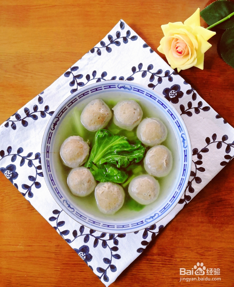 适合新手做的潮汕牛肉丸汤