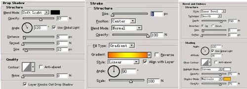 PS制作彩色琉璃字