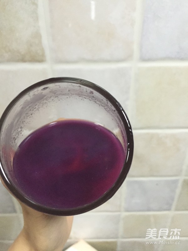 紫薯银耳饮的做法